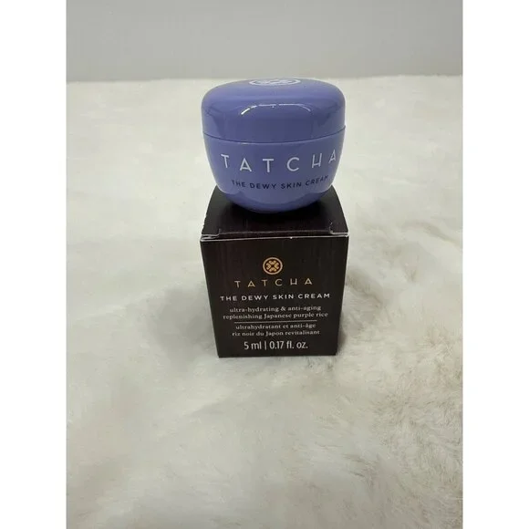 Tatcha The Dewy Skin Cream Ultra Hydrating & Anti-Aging Travel Size 5mL / 0.17oz - Picture 2 of 5